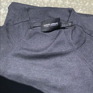 Men’s Armani mock turtleneck